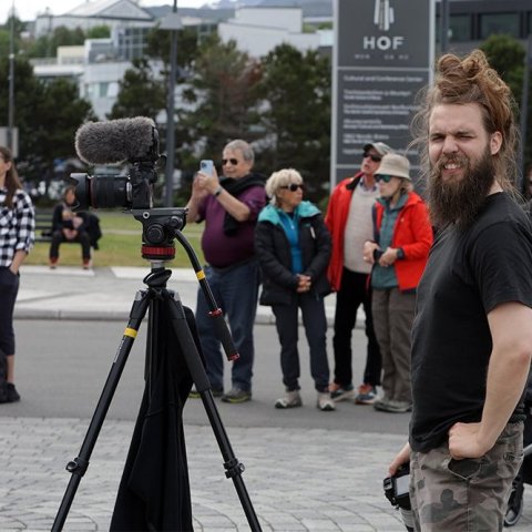 Keppnin „Aflraunameistari Íslands“ og Íslandsmót í drumbalyftu – Axel Darri Þórhallsson sá um að skrásetja alla keppnina