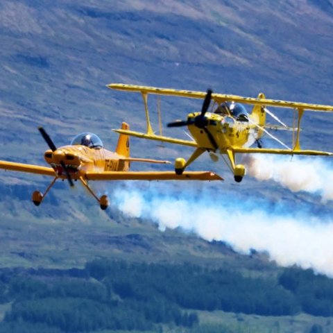 Flugdagur Flugsafns Íslands á Akureyrarflugvelli 2024 Ljósmynd: © Þorgeir Baldursson