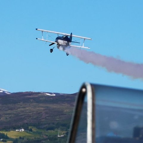 Flugdagur Flugsafns Íslands á Akureyrarflugvelli 2024 Ljósmynd: © Þorgeir Baldursson