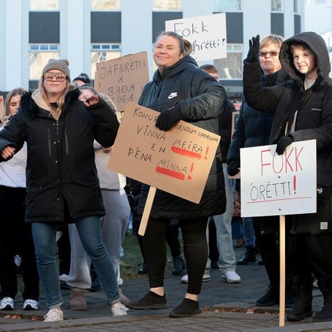 Kvennafrídagurinn 2023 – Ljósmynd: Skapti Hallgrímsson