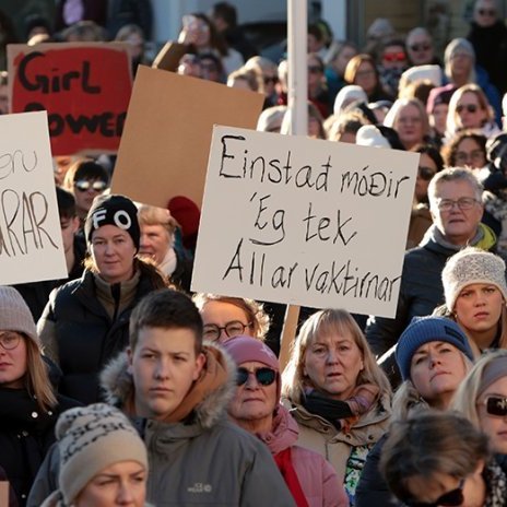 Kvennafrídagurinn 2023 – Ljósmynd: Skapti Hallgrímsson