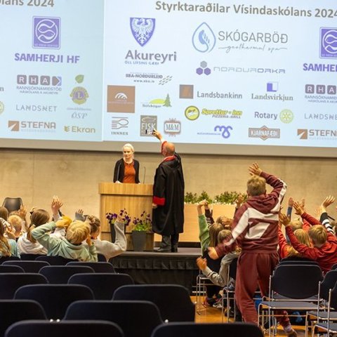 Vísindaskóli unga fólksins 2024. Mynd: Axel Darri Þórhallsson fyrir Vísindaskólann.