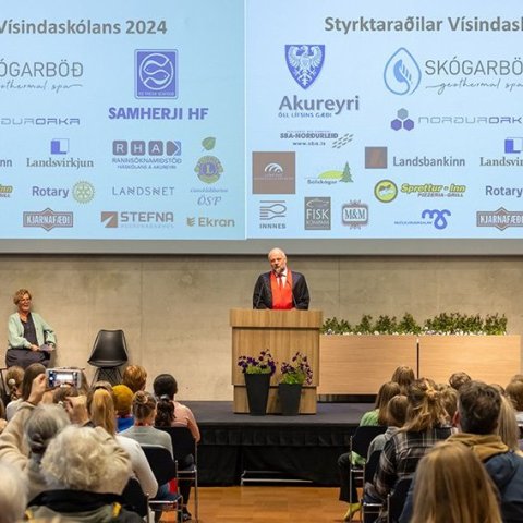 Vísindaskóli unga fólksins 2024. Mynd: Axel Darri Þórhallsson fyrir Vísindaskólann.